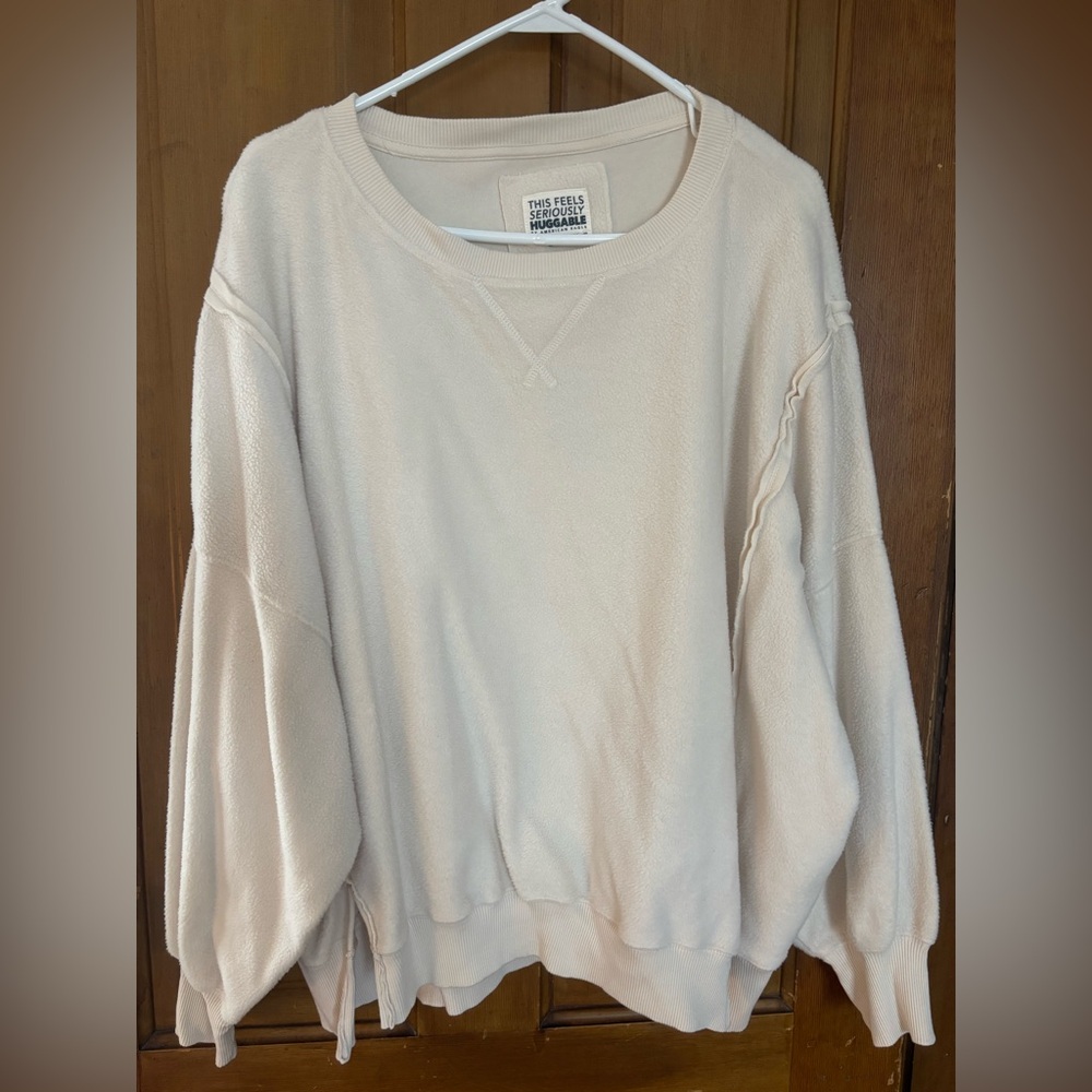 Women's Cream Cozy Sweatshirt